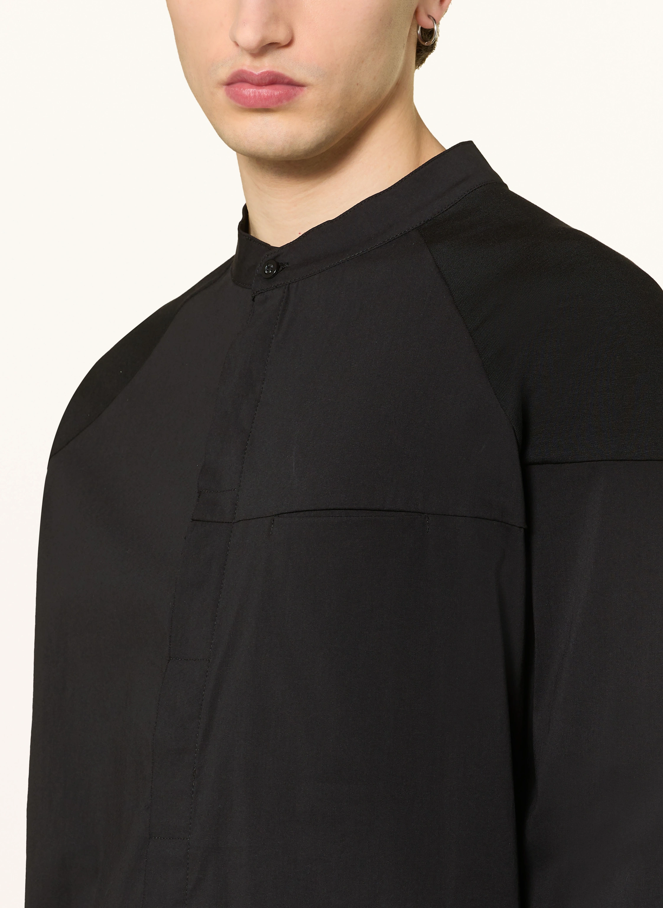 thom/krom Hemd Comfort Fit im Materialmix