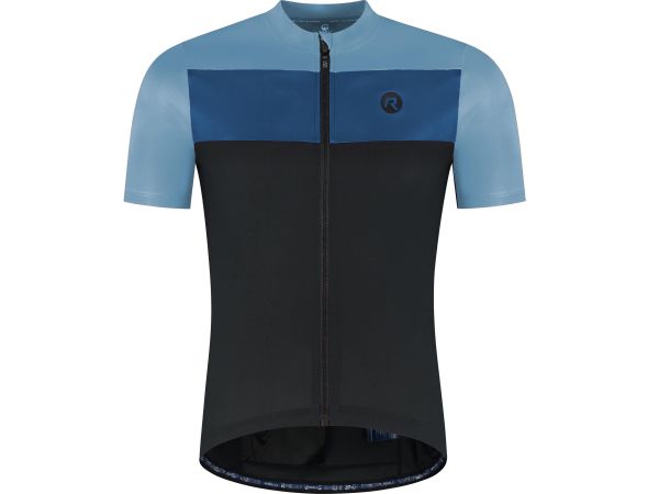 Rogelli Core Block Cykeltrøje, Black/Blue