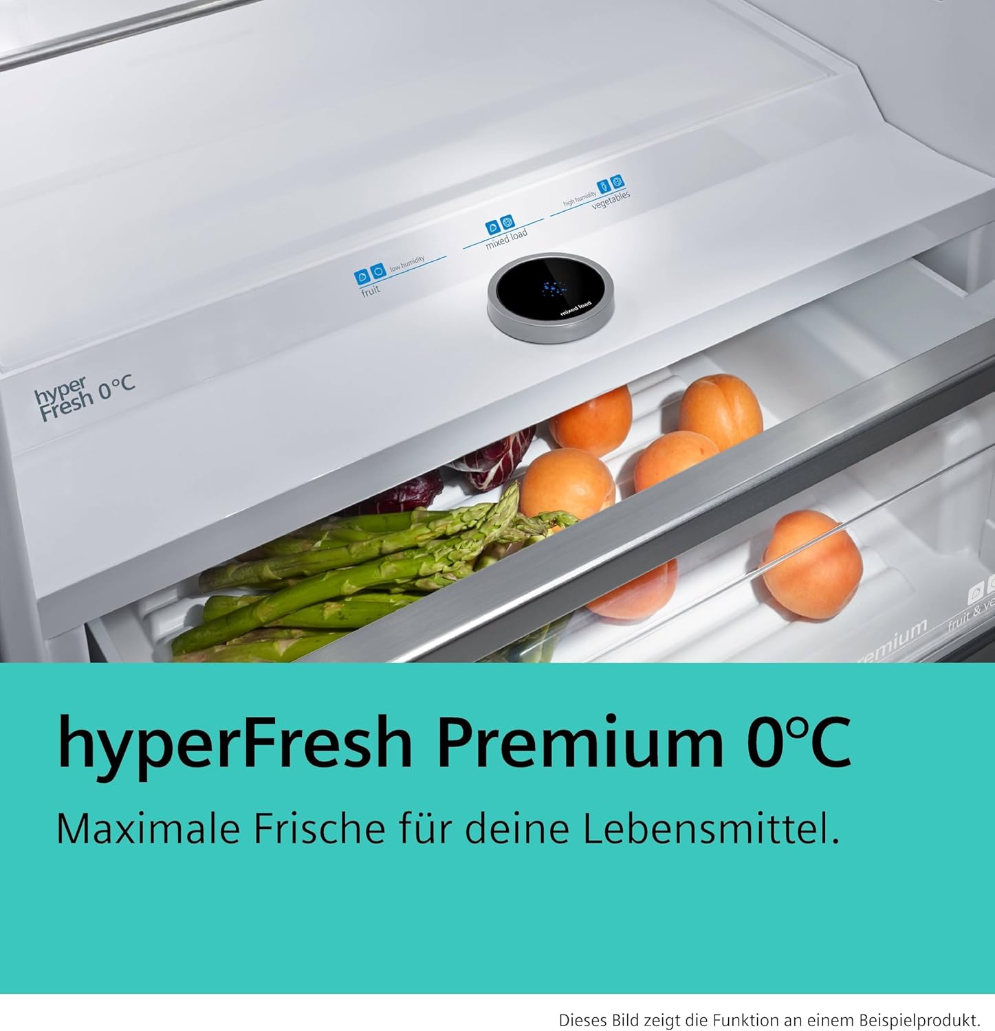 SIEMENS KI41FADE0 iQ700 Einbau-Kühlschrank, 138 kWh pro Jahr, 187L, hyperFresh Premium 0°, LED Beleuchtung, superCooling, Flachscharnier