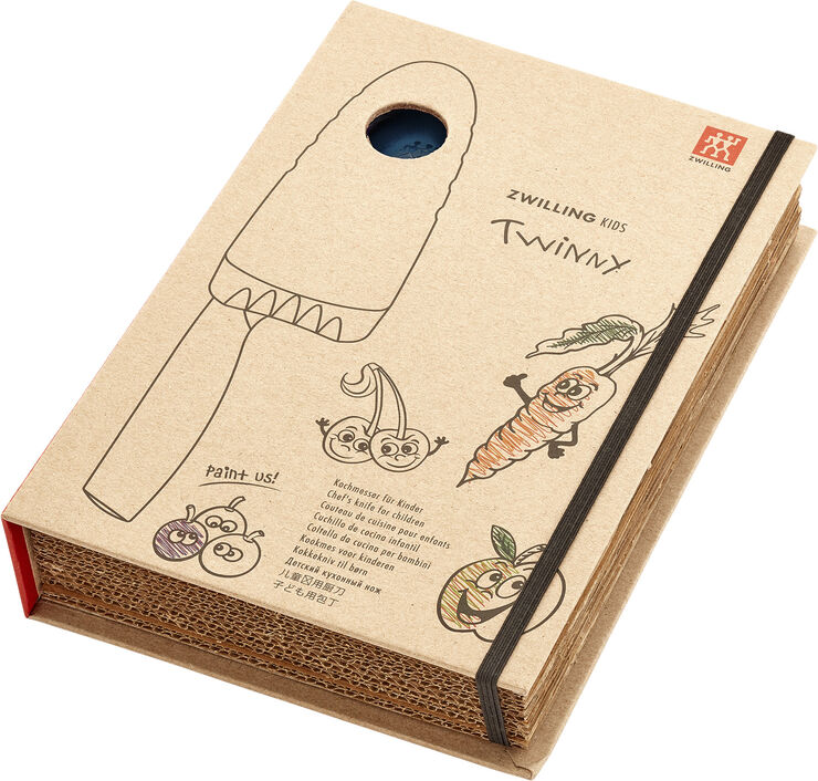 Zwilling Twinny Kokkekniv, 10 cm blå Blå