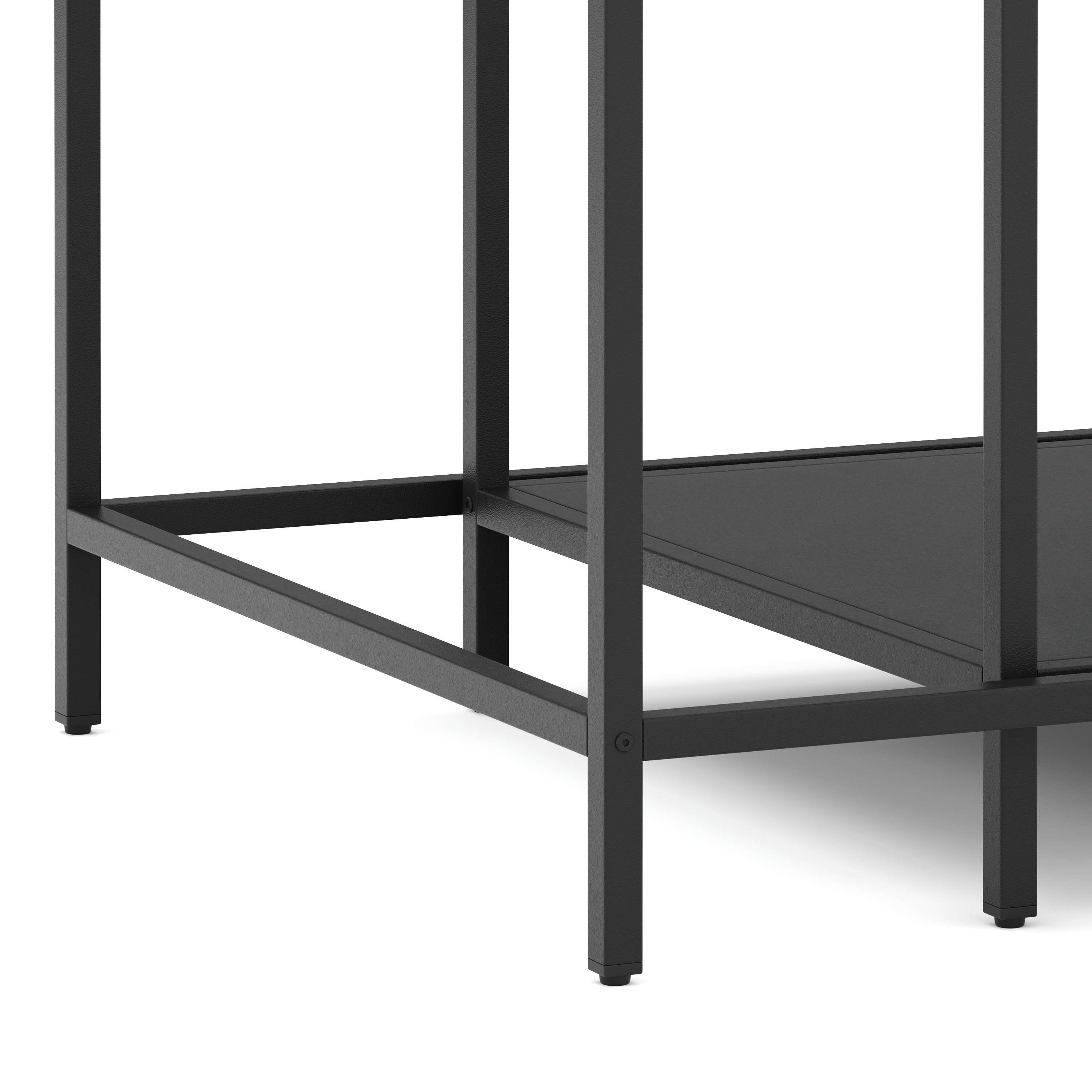 Beistelltisch Metall NITE 2-teilig schwarz