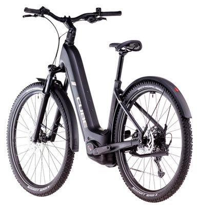 VTC Électrique Cube Nuride Hybrid Pro 600 Allroad Easy Entry Shimano Cues 10V 600 Wh 29'' Noir 2025
