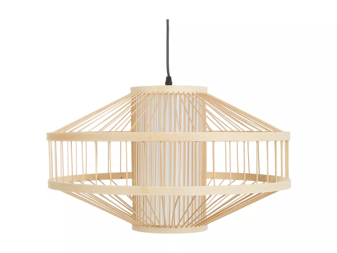 Lampe suspension KARAJ Bambou Naturel