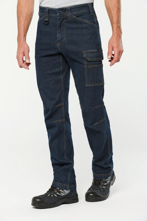 WK. Designed To Work WK705 - Pantalon Denim multipoches homme
