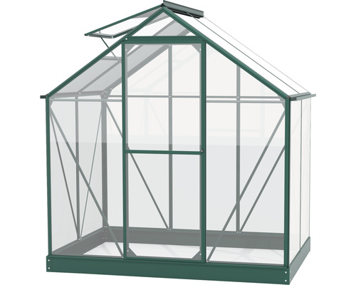 Vitavia Triton 2500 kas, 3 mm veiligheidsglas, 198 x 131 cm, smaragdgroen