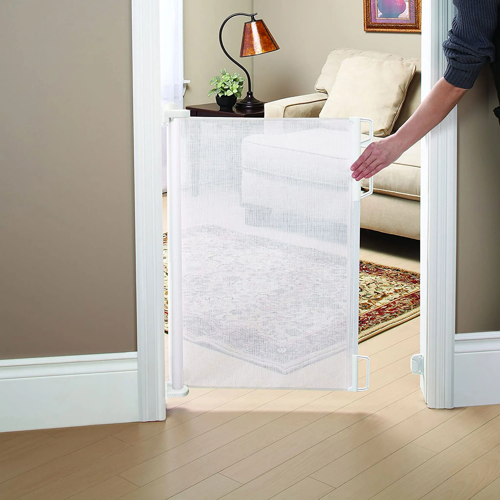 Bily Barrière Rétractable - Blanc