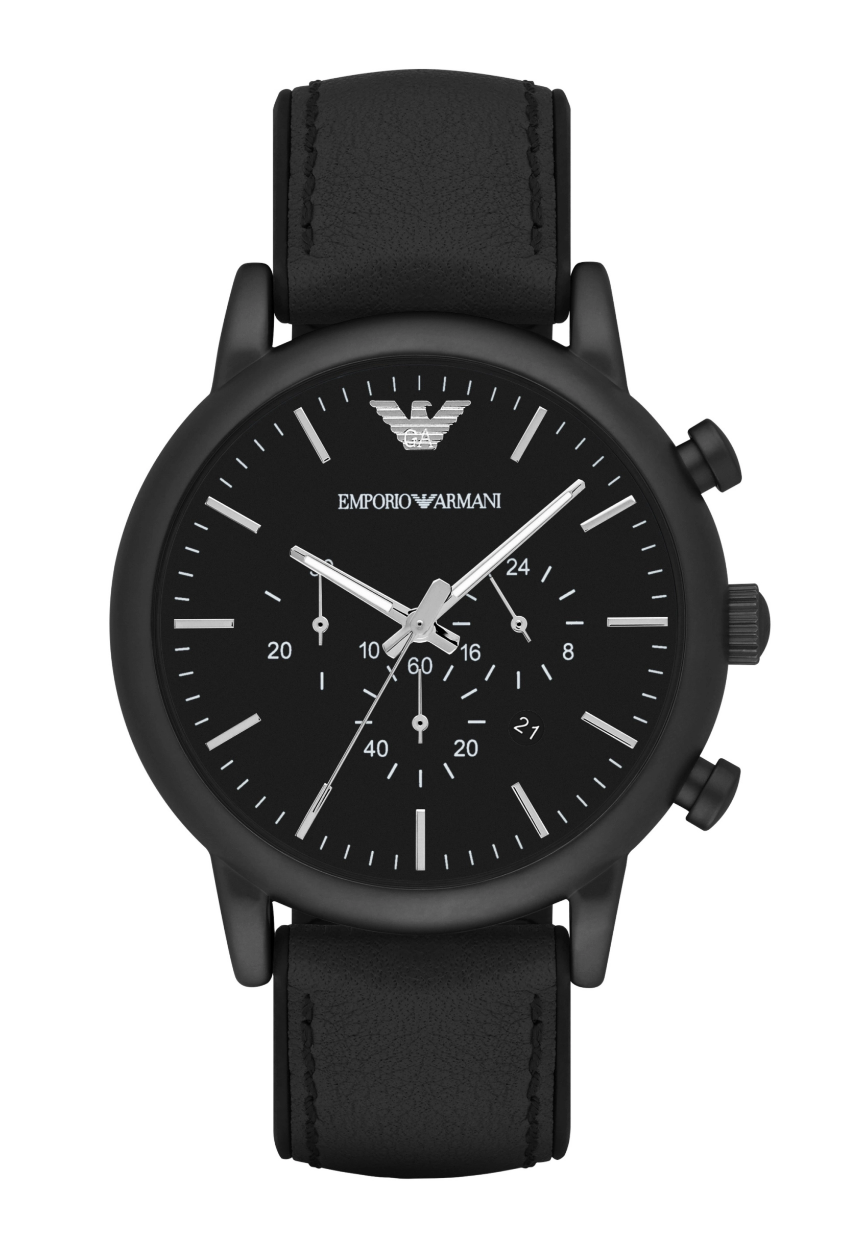 Emporio Armani Herrenchronograph Schwarz AR1970