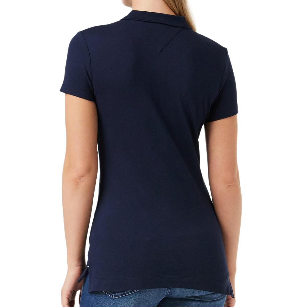 Tommy Hilfiger Polo Marine Femme Tommy Hilfiger Heritage