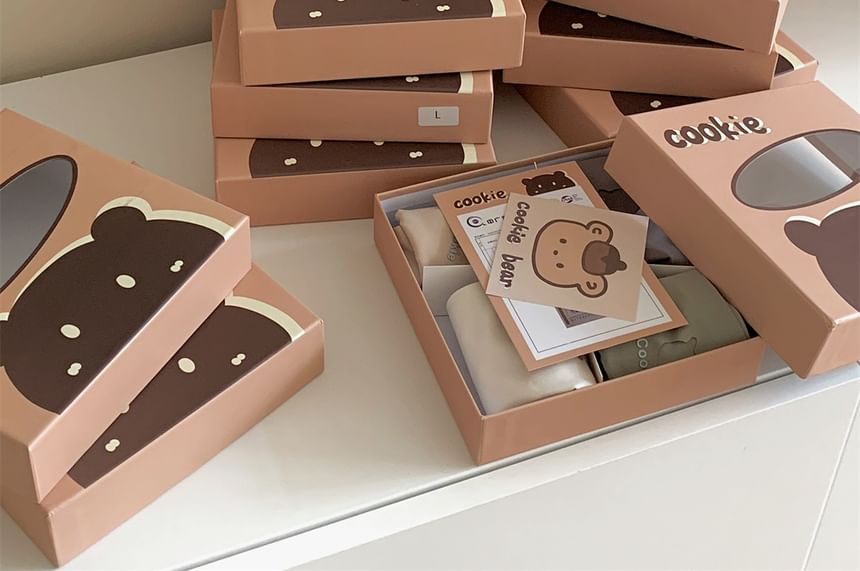 Wildery - Set van 4: Cartoon Cutout Panty