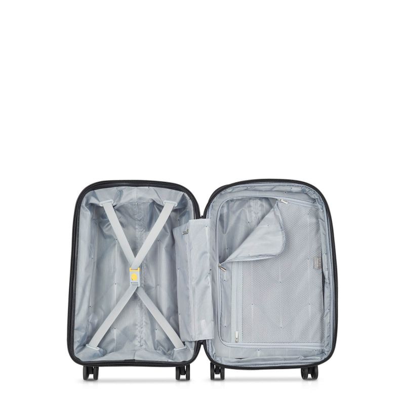 Valise cabine rigide extensible Belmont Plus 55 cm Vert Chartreuse