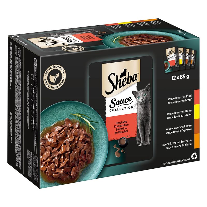 Lot mixte Sheba 96 x 85 g