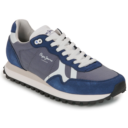 Pepe jeans - BRIT-ON PRINT M - Bleu