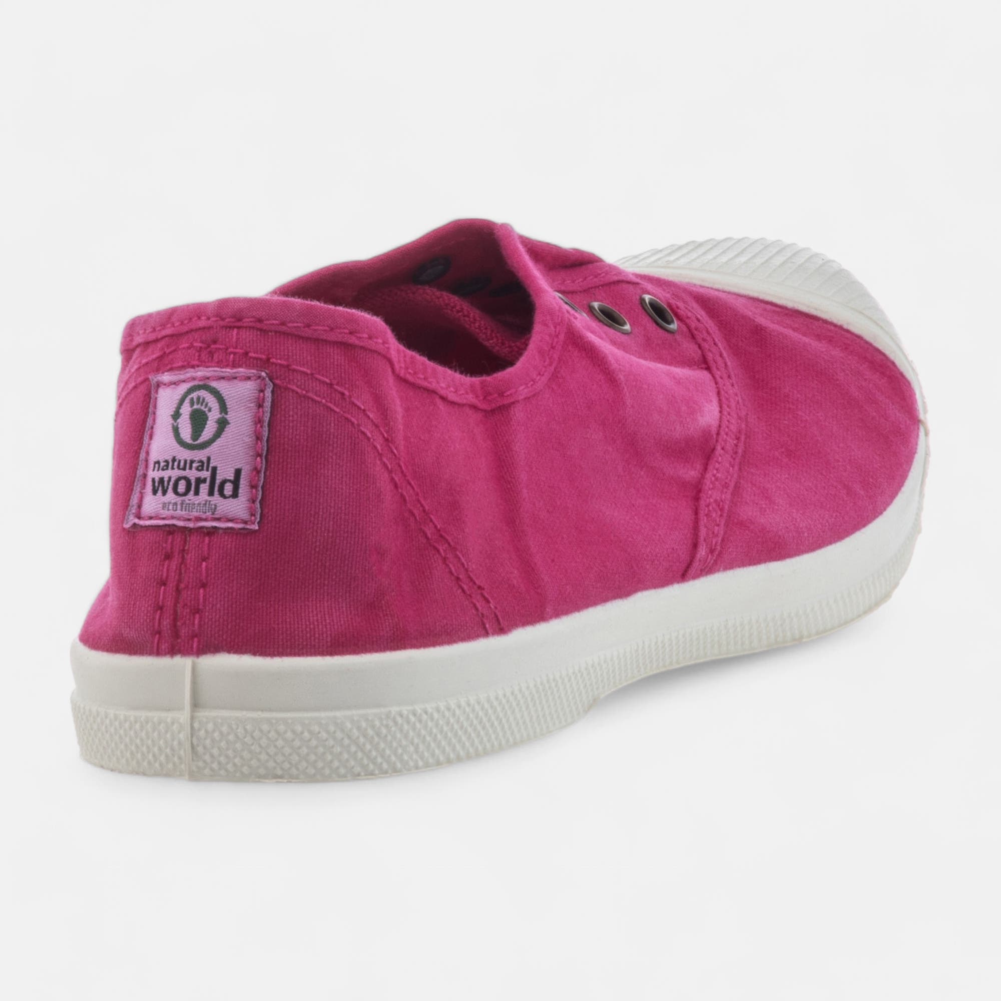 Baskets en toile Femme fuchsia