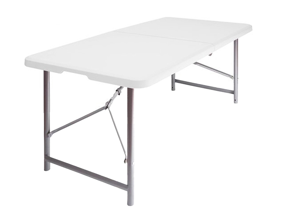 LifeGoods Inklapbare tafel 120x60 cm - White