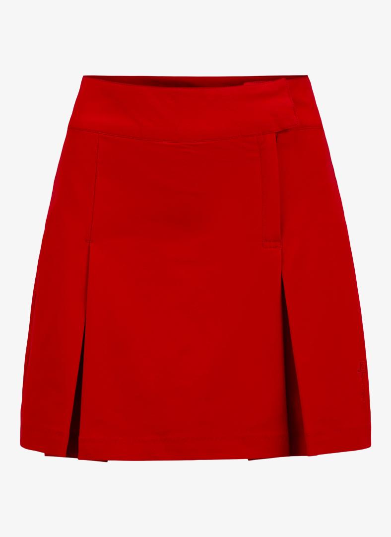 Pelle P Sport Pleat Skort Womens Race Red