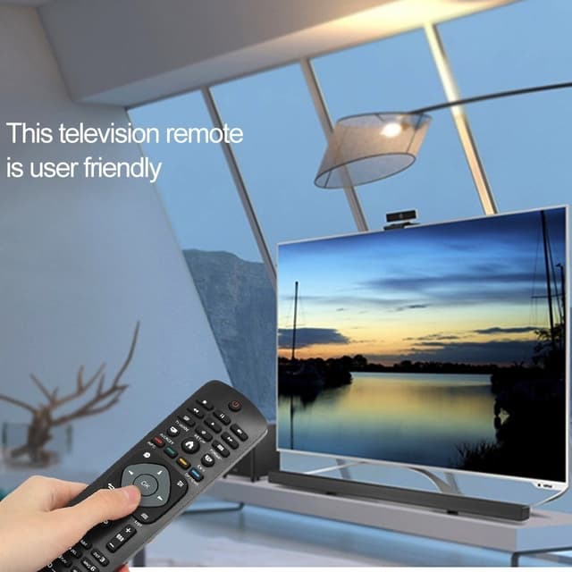 TV fjernbetjening Erstatning for PHILIPS LCD TV Smart Digital HDTV