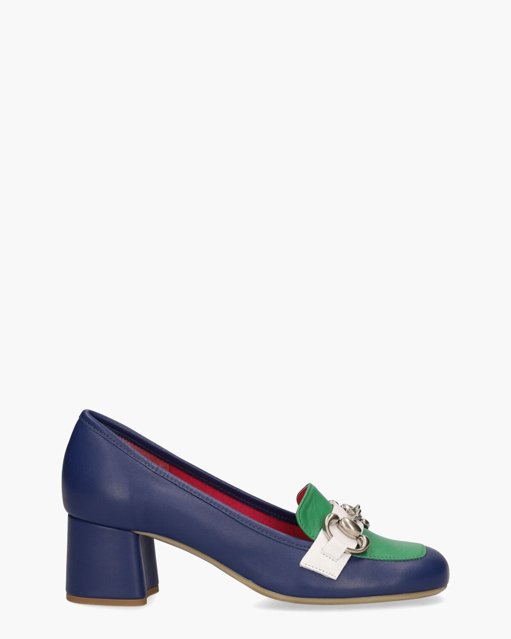 Le Babe 1504 Blauw/Multicolor Damesloafers