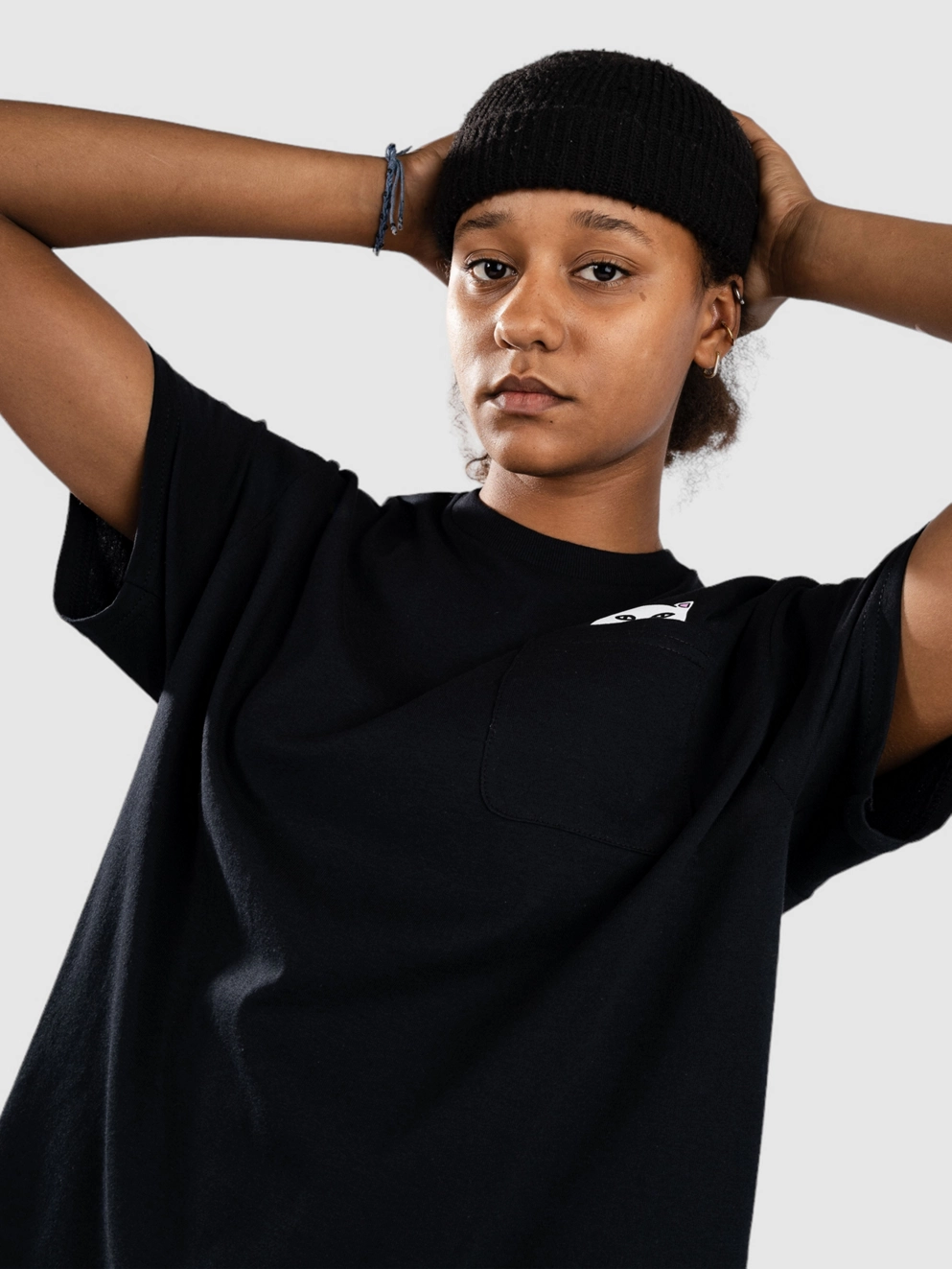 RIPNDIP Lord Nermal Pocket T-Shirt black