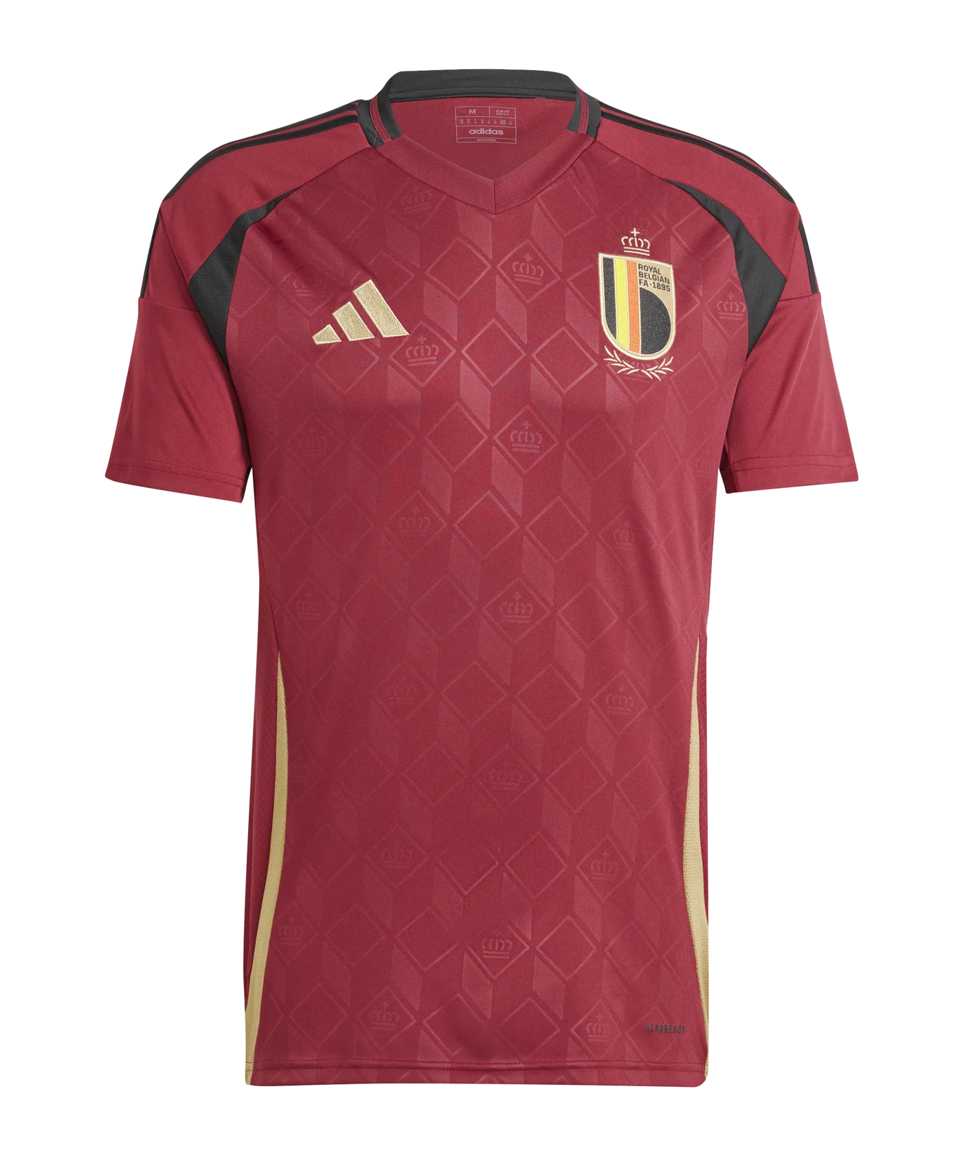 adidas Belgien Trikot Home EM 2024 Rot