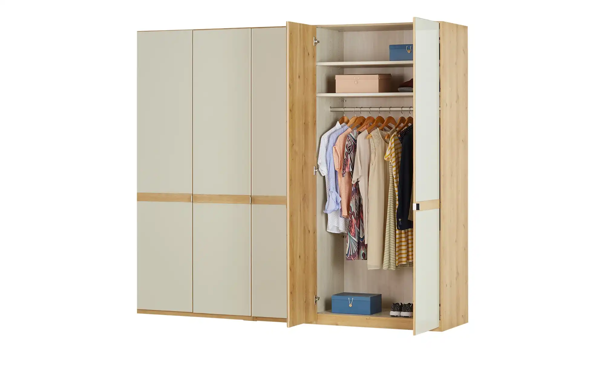 Drehtürenschrank, 5-türig Carnero