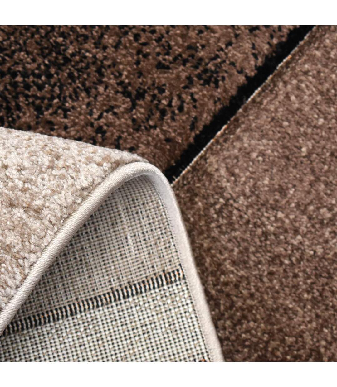 Tapis salon BRILLANCE 661-95 en polypropylène doux et soyeux OEKO TEX