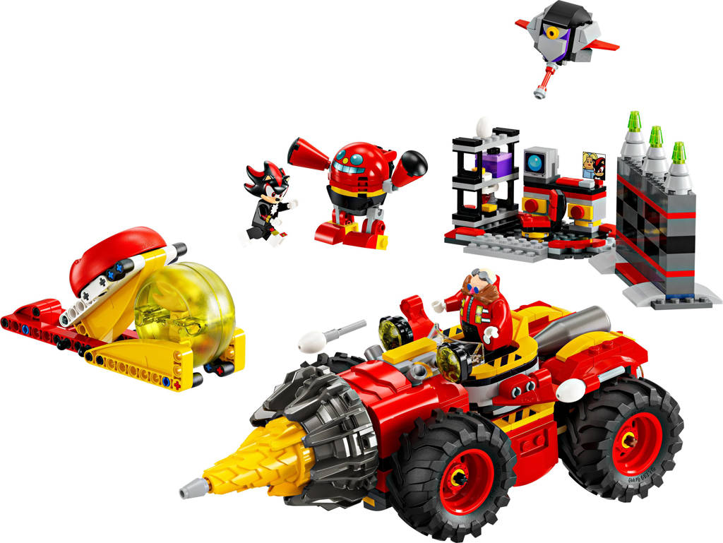 Super Sonic vs. Egg Drillster Set met Shadow en Dr. Eggman 76999 Sonic