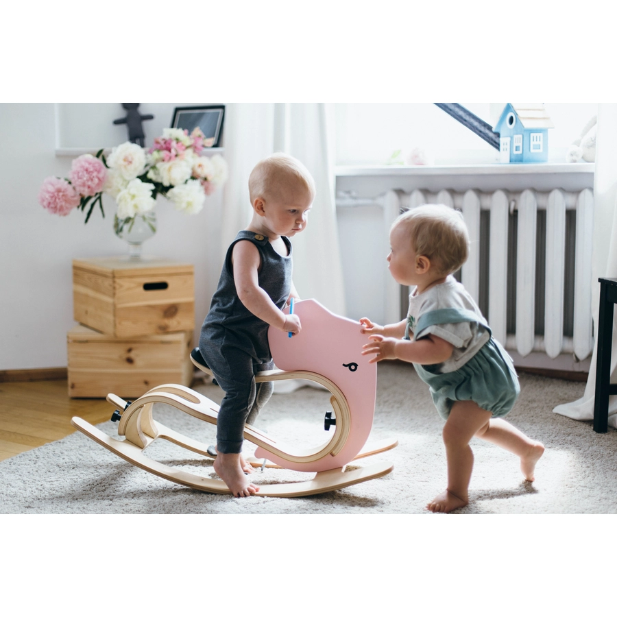 LEG & GO Aufsatz Schaukelelefant, pink
