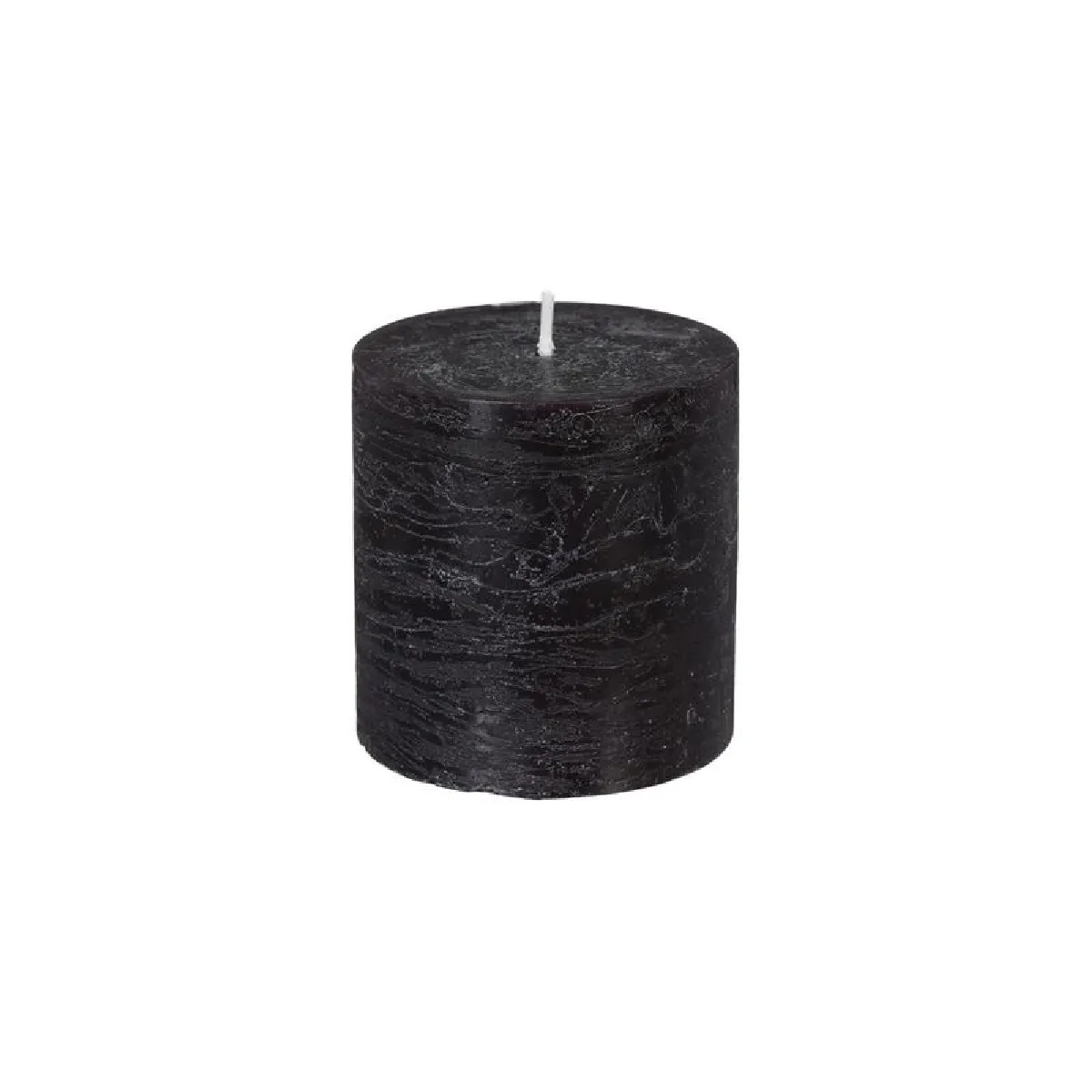 But Bougie ronde OLIA H 8 cm Noir