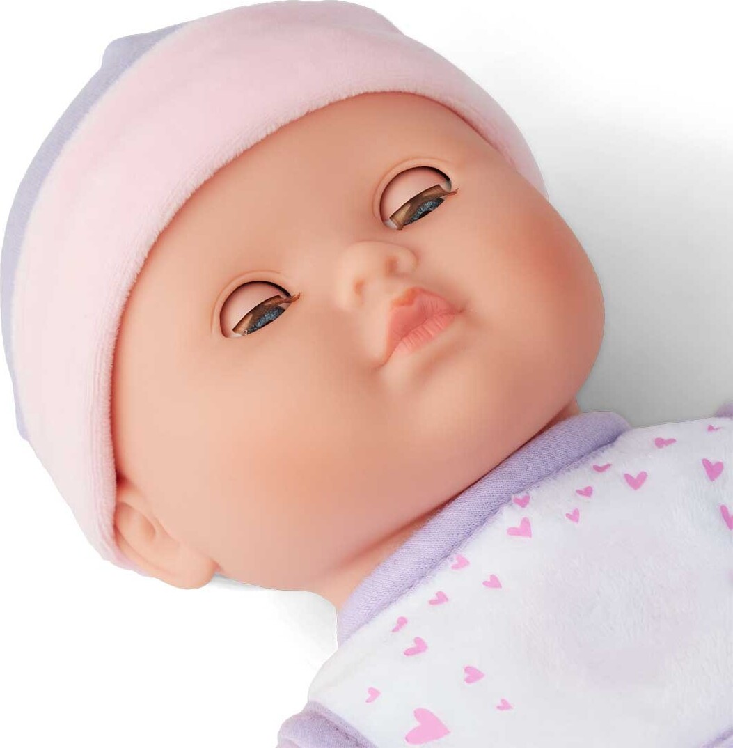 Mother Love - Interaktiv Baby Dukke Med Sut, Tøj Og Stetoskop - 38 CM
