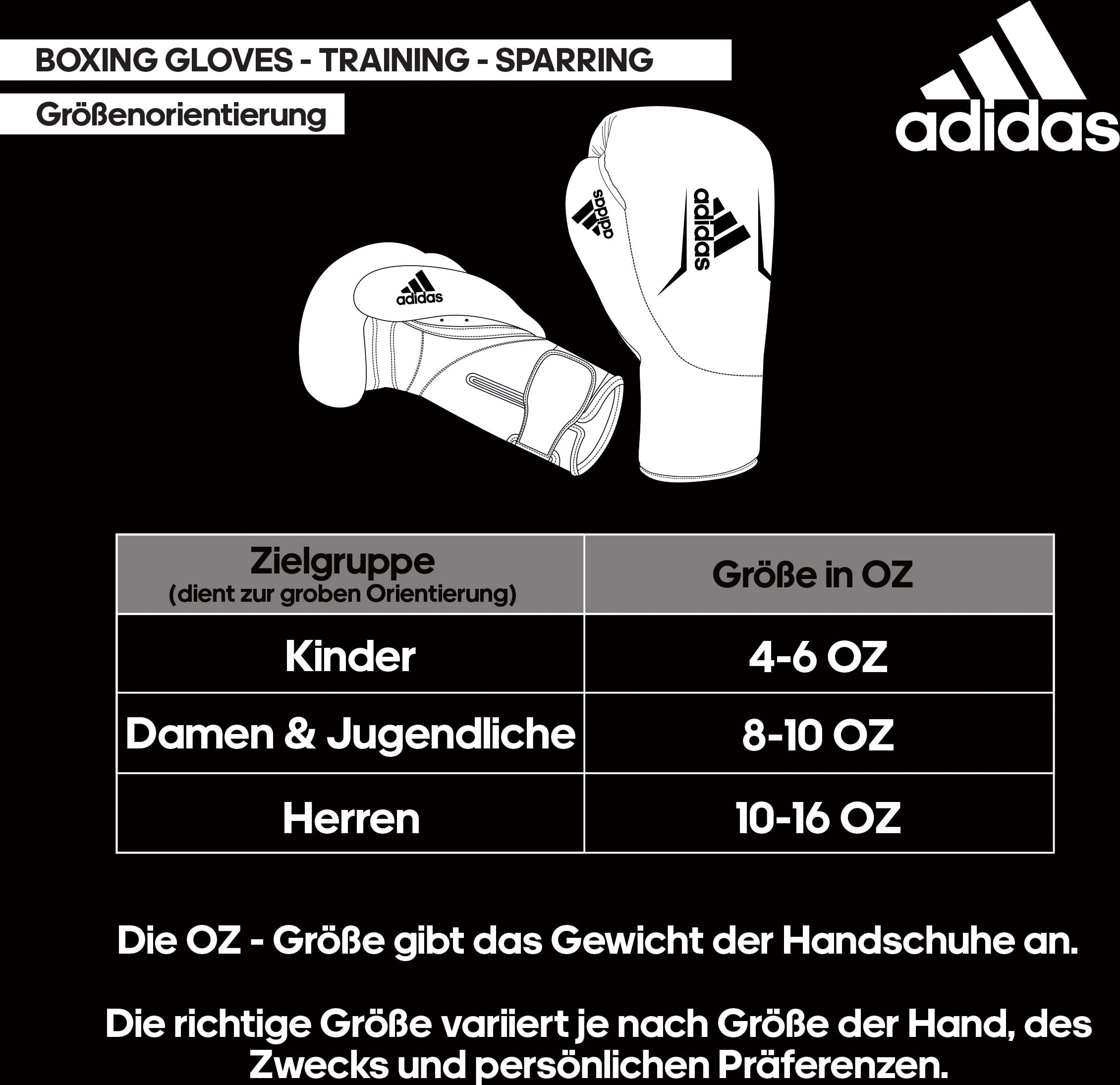 adidas Performance Boxhandschuhe »Adidas Hybrid 250 Duo Lace«