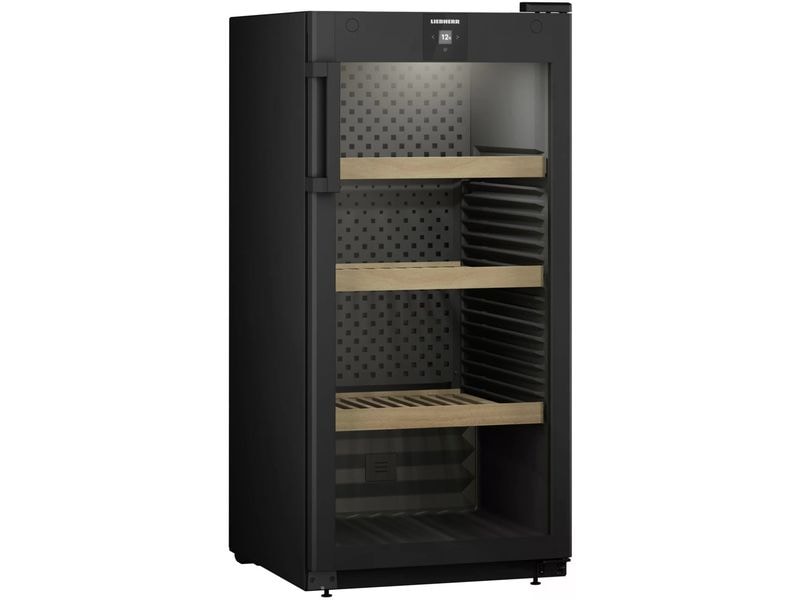 Liebherr Weinkühlschrank WPbl 4201 GrandCru Rechts, Wechsel Freistehender Weinlagerschrank mit Glastür