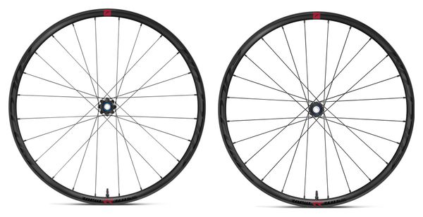 Paire de Roues Fulcrum Rapid Red 5 Disc 700c | 12/15x100 - 12x142 mm | Centerlock