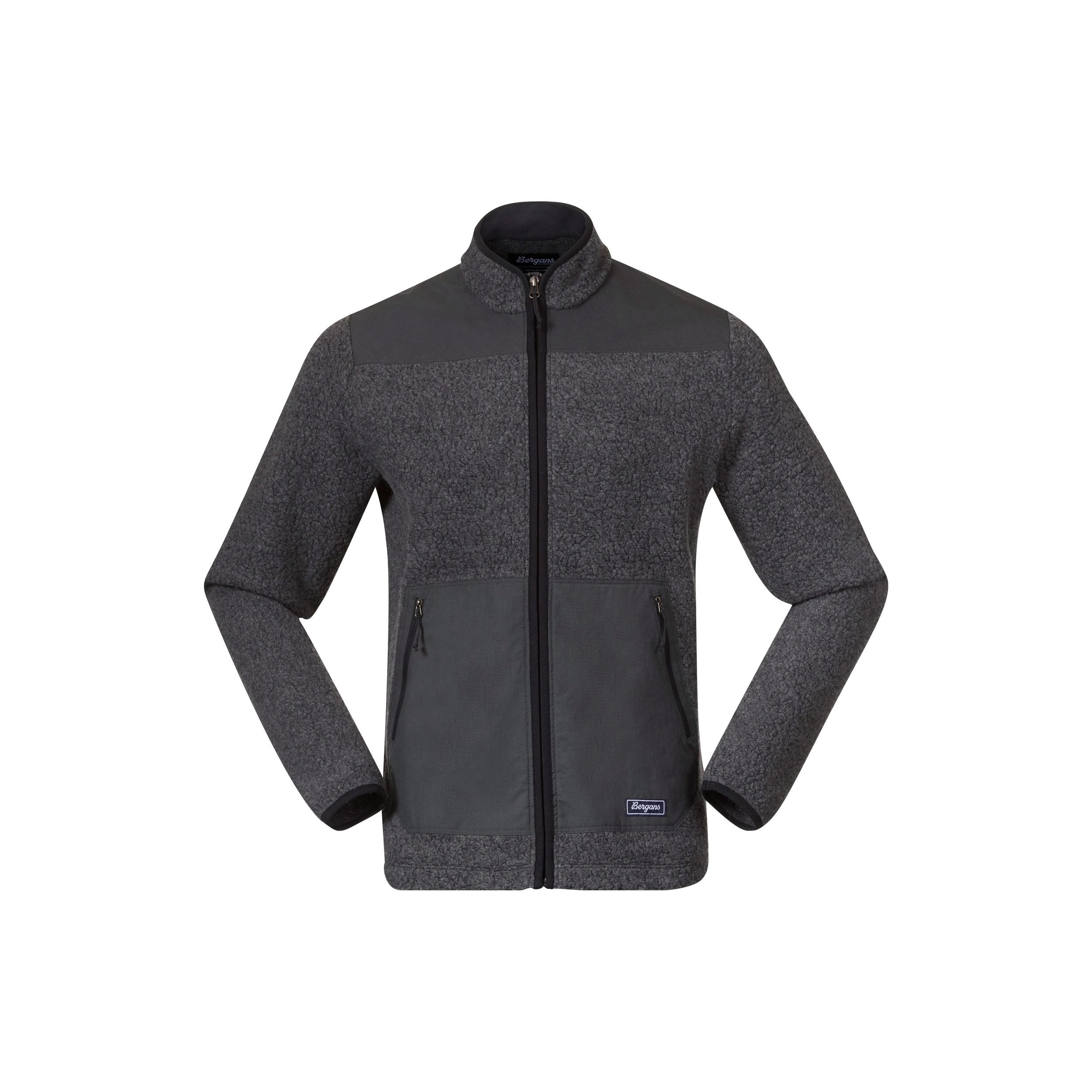 Nordmarka ReWool Pile Midlayer Jacket Men Solid Dark Grey / Dark Shadow Grey