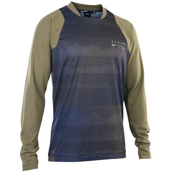 Maillot VTT ION JERSEY SCRUB LS M DARK MUD