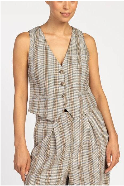 Aaiko multi color dames gilet