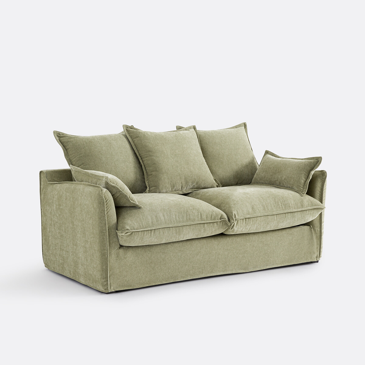 LA REDOUTE INTERIEURS<br>Sleapbank H14 cm, mistura de poliéster, Odna