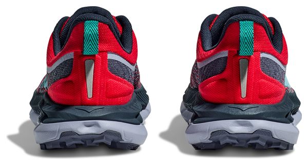Chaussures Trail Hoka Mafate Speed 4 Rouge/Bleu/Noir Femme