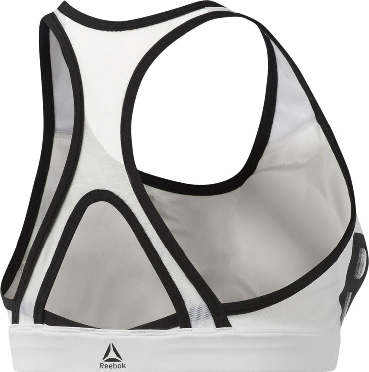 Reebok Hero Racer Brand Read sports bh Hvid