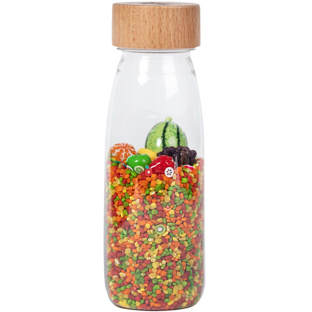 Petit boum sensorische fles learn - fruits