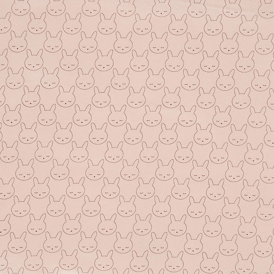 Träumeland Jerseybettwäsche Kuschelhase beige 80 x 80 cm