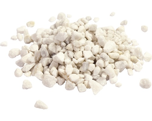 Marmerchips 9-12 mm 500 kg wit