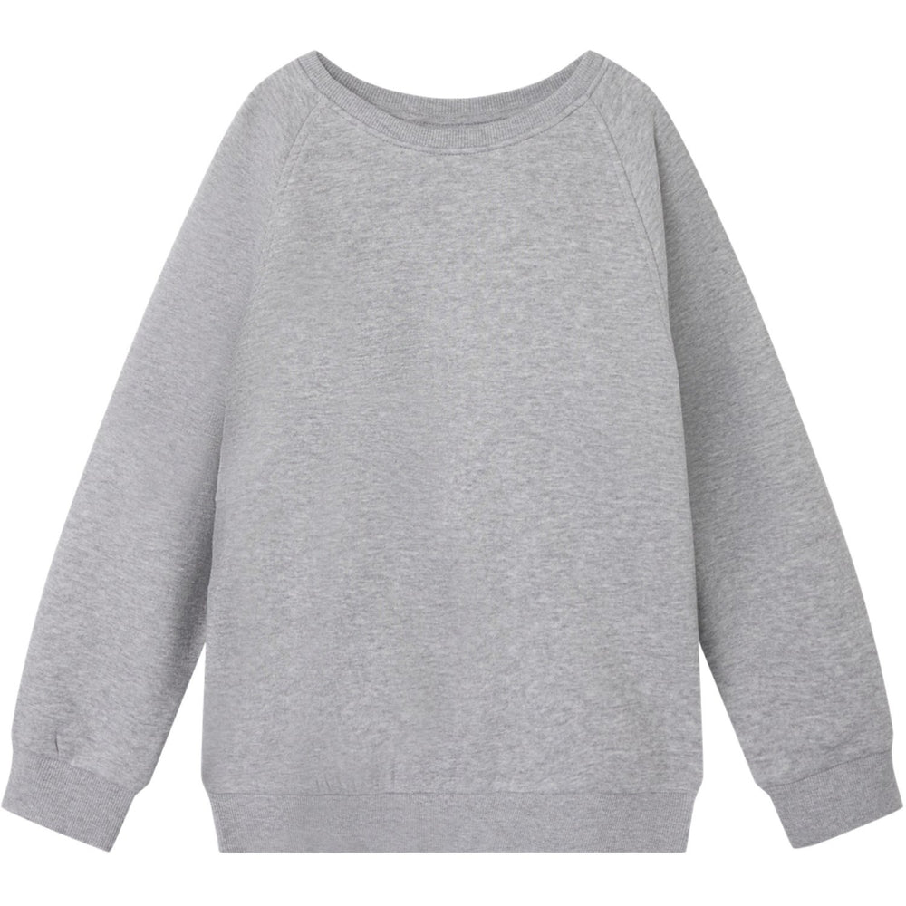 Køb Name It Grey Melange Ohans Regular Sweatshirt