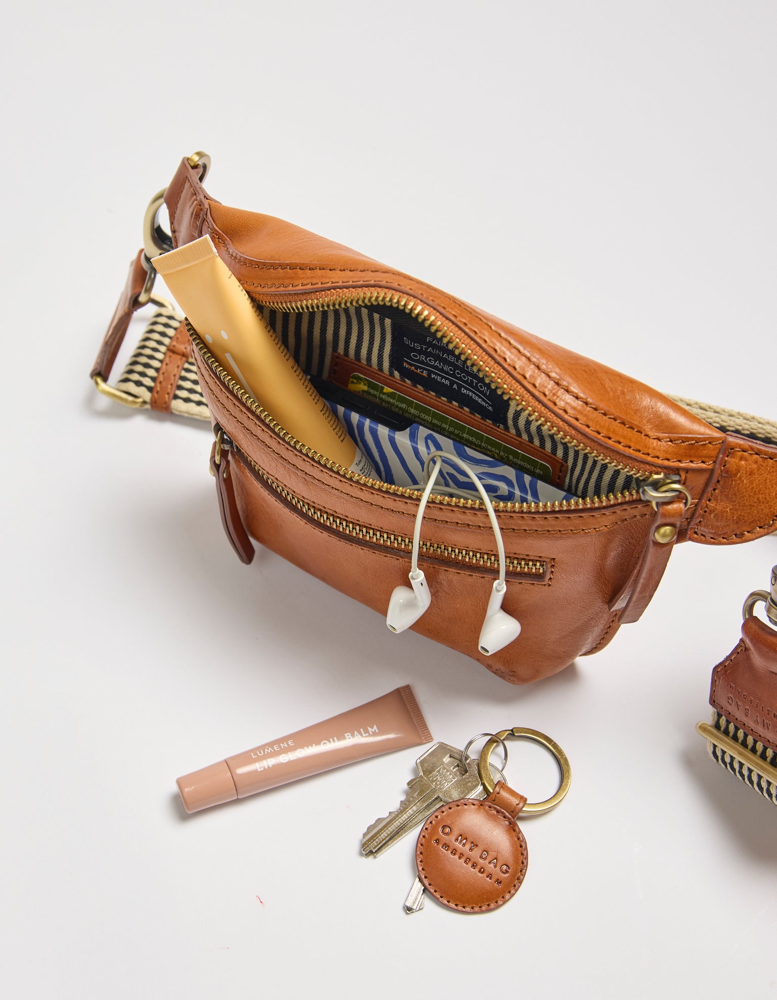 Beck's Bum Bag - Cognac Vegan Uppeal™