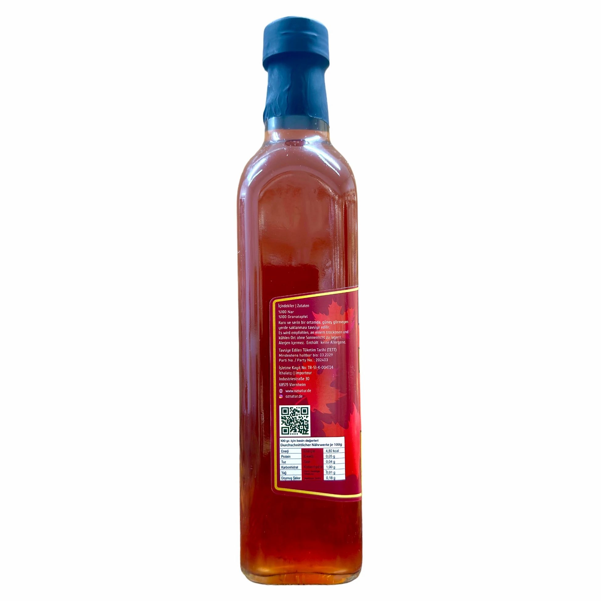 Öz Natur | Handgemachter Granatapfel Essig
