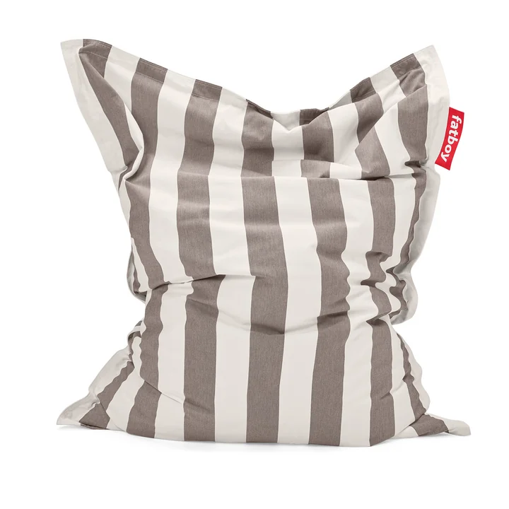 Fatboy - Original Outdoor Sitzsack, kakao gestreift