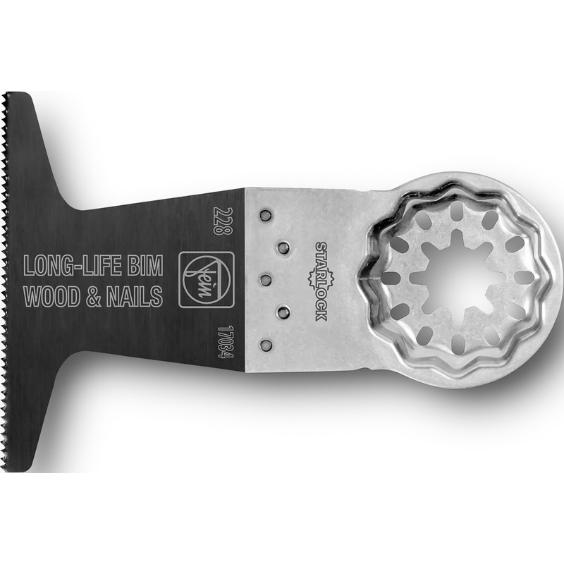 Fein Starlock invalzaagblad hout en spijkers Longlife 65x50mm*