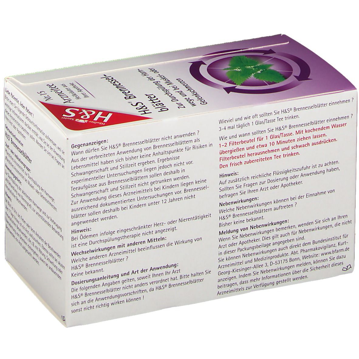 H&S Brennesselkraut Nr. 15