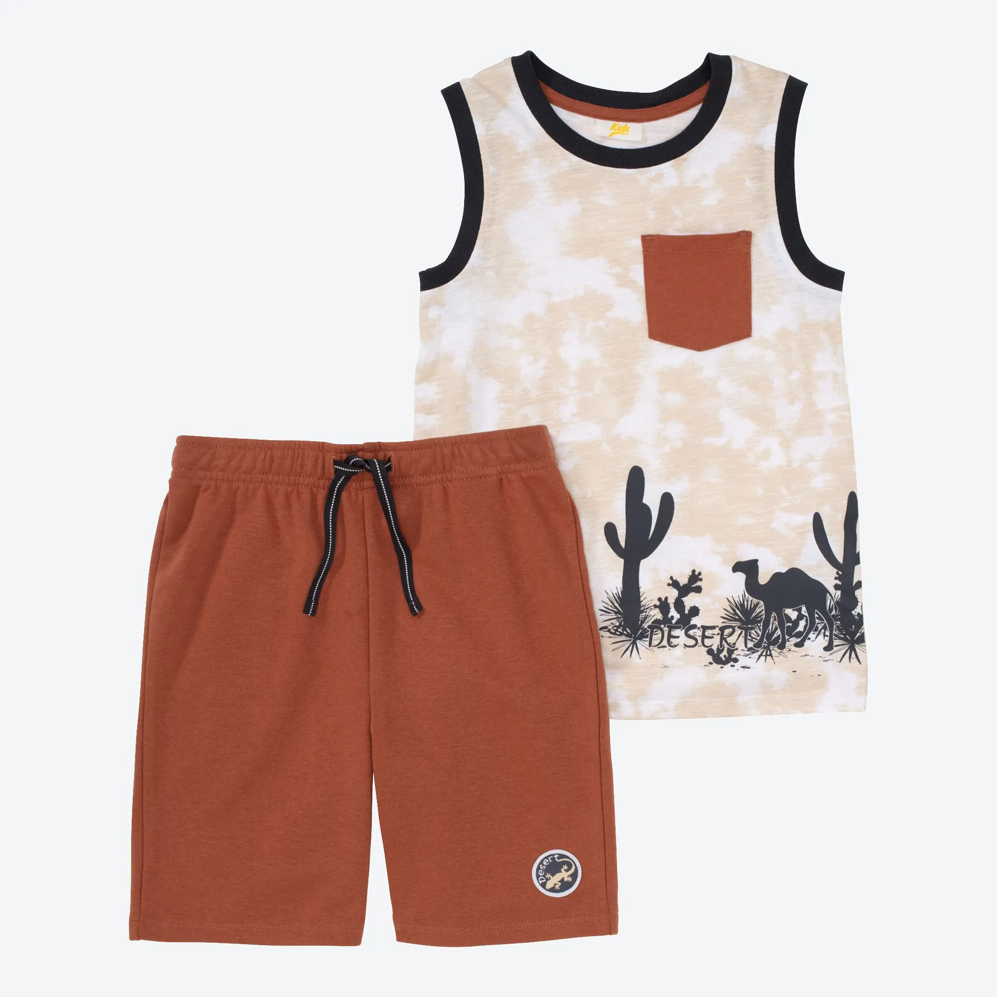 Jungen-Set mit Wüsten-Design, 2-teilig