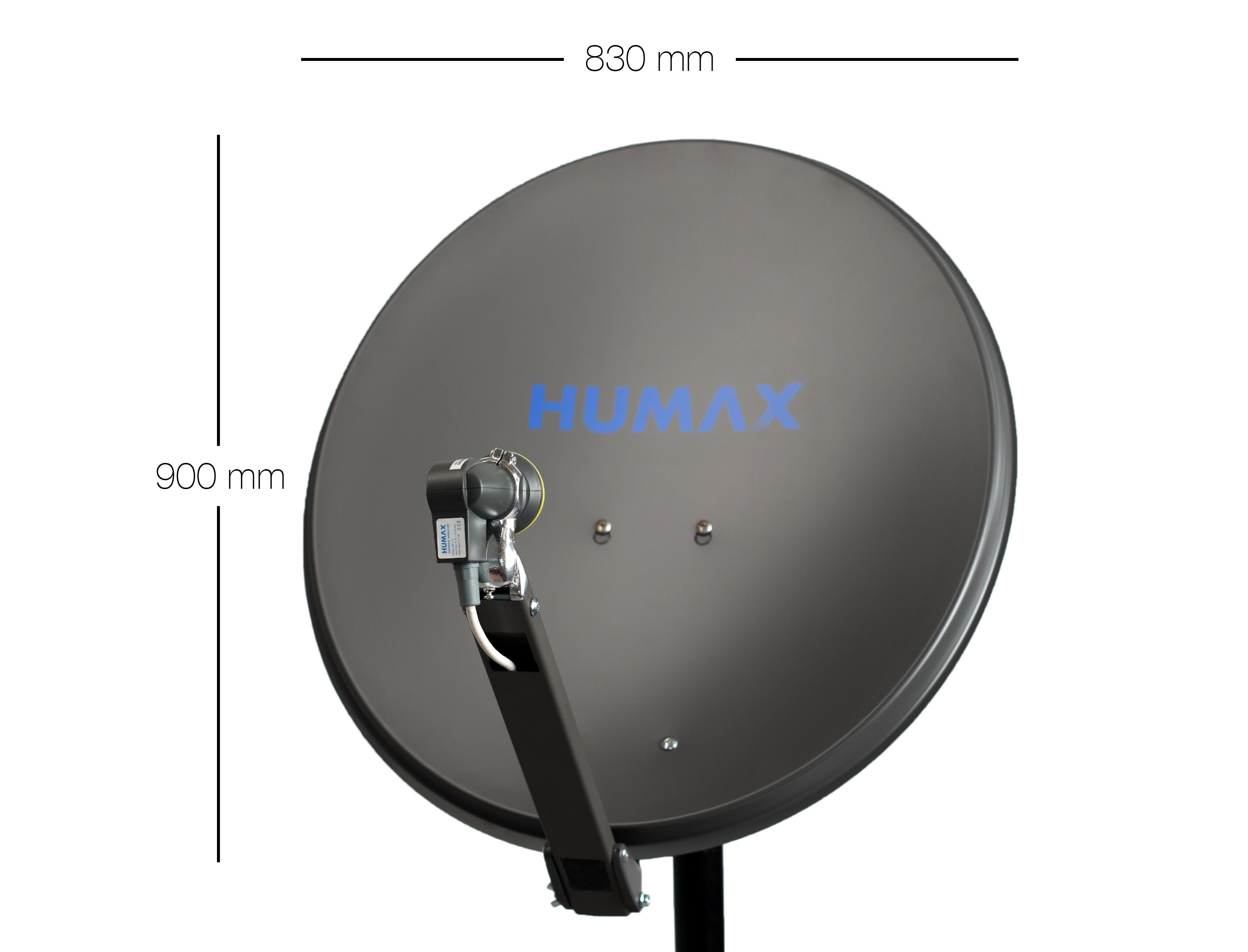 Humax Satellitenspiegel Professional 90-A anthrazit