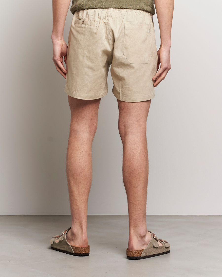 OAS Linen Shorts Beige
